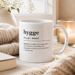 Mug Définition du hygge saison scandinave cosy