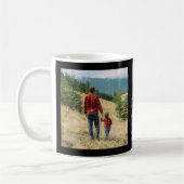 Mug Définition du mot photo papa (Gauche)