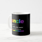 Mug Définition Du Oncle Gay (Devant gauche)