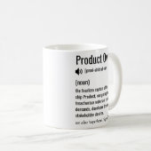 Mug Définition du propriétaire du produit (Devant droit)