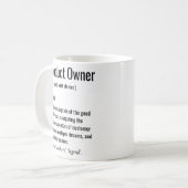 Mug Définition du propriétaire du produit (Devant gauche)