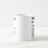 Mug Définition du propriétaire du produit (Centre)
