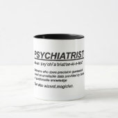 Mug Définition du psychiatre (Centre)