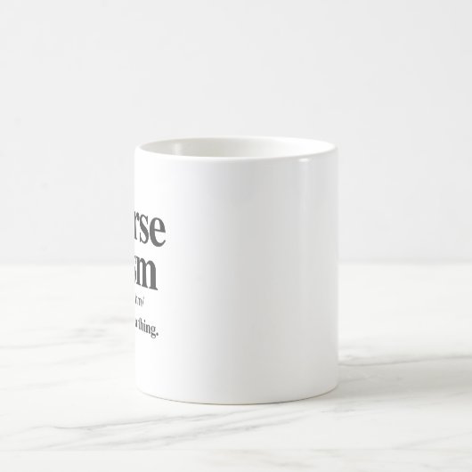 Mug Définition du racisme inverse (Centre)