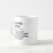 Mug Définition du racisme systémique (Devant gauche)