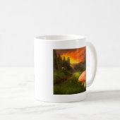 Mug Définition du soleil d'automne. (Devant droit)