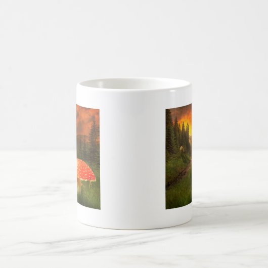 Mug Définition du soleil d'automne. (Centre)