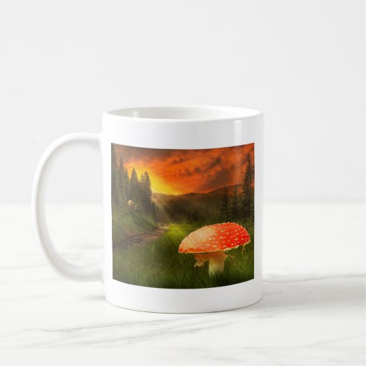 Mug Définition du soleil d'automne. (Gauche)