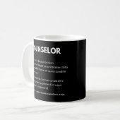 Mug Définition du travail des conseillers et des entra (Devant gauche)