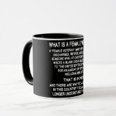 Mug Définition Du Vétérinaire Féminin (Devant gauche)