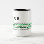 Mug Définition du zodiaque Bélier (Centre)