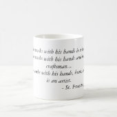 Mug Définition d'un artiste (Centre)