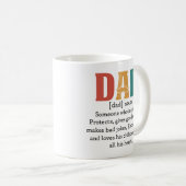 Mug Définition d'un père (Devant droit)