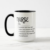 Mug Définition d'une motte d'infirmière (volume 4) (Gauche)