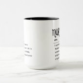 Mug Définition d'une motte d'infirmière (volume 4) (Centre)