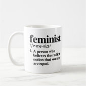 Mug Définition féministe (Gauche)