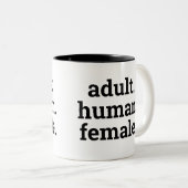 Mug définition femme (Devant droit)