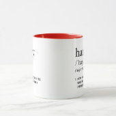 Mug Définition Hansé, Café Amusant (Centre)