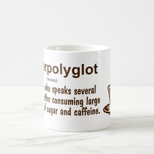 Mug Définition Hyperpolyglot (Centre)