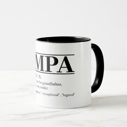 Mug Définition Inspiration Stepdad (Devant droit)