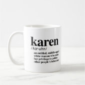 Mug Définition Karen (Gauche)