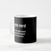 Mug Définition Nerd du théâtre (Devant gauche)