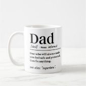 Mug Définition papa (Gauche)