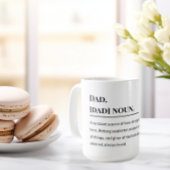 Mug Définition papa 👨 ‍ 👧 ‍ 👦 | Père sincère