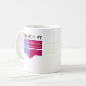 Mug Définition perfusionniste personnalisée (Devant gauche)
