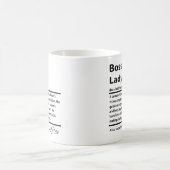Mug Définition personnalisée de Boss Lady (Centre)