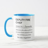Définition personnalisée du chef adjoint des pompi