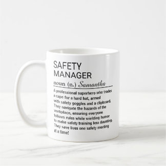 Mug Définition personnalisée et drôle de responsable d