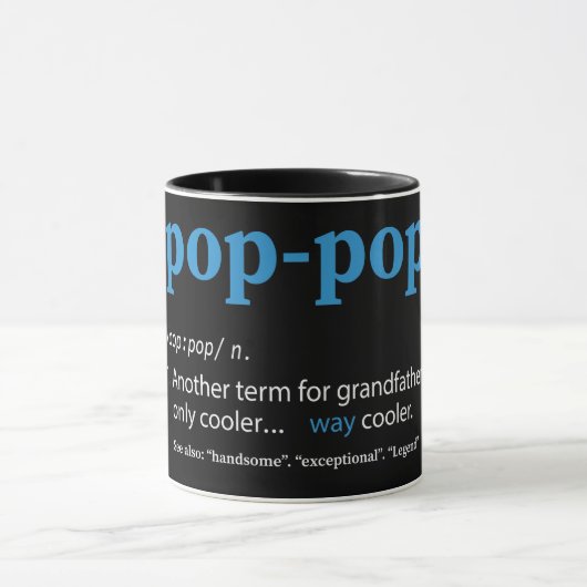Mug Définition Pop-Pop (Centre)
