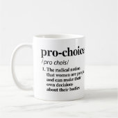 Mug Définition Pro-Choice (Gauche)