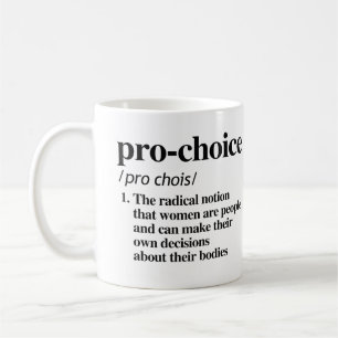 Mug Définition Pro-Choice