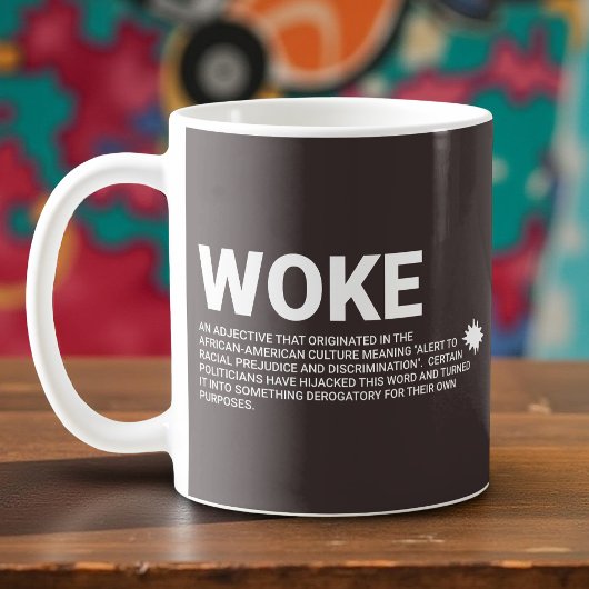 Mug Définition réelle de Woke