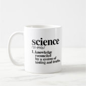 Mug Définition scientifique (Gauche)