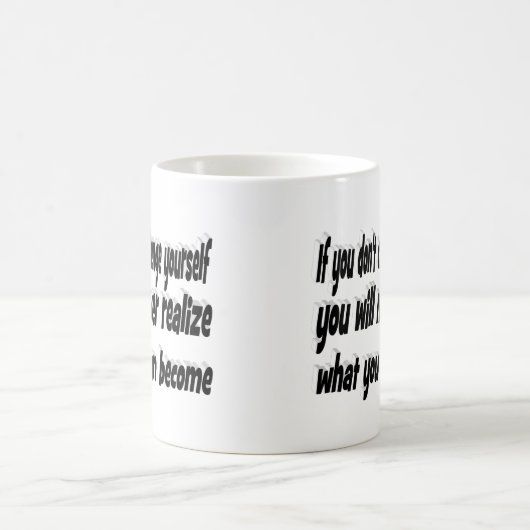 Mug Défis-toi Devis Motivationnel (Centre)