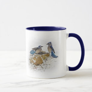 Mug Dégagez - les oiseaux de geai bleu