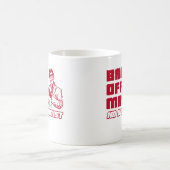 Mug Dégagez l'homme, je suis un scientifique (Centre)