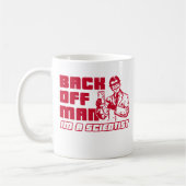 Mug Dégagez l'homme, je suis un scientifique (Gauche)