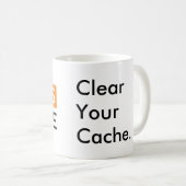 Mug Dégagez votre cachette (Devant droit)