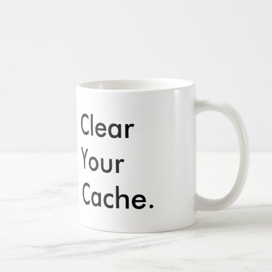 Mug Dégagez votre cachette (Droite)