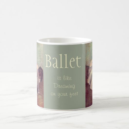 Mug Degas Ballet Art et Citation (Centre)