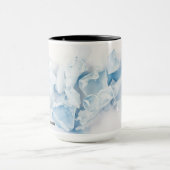 Mug Dégel hivernal moderne abstrait glace (Centre)