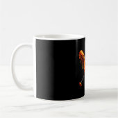 Mug Dégoulinade de baseball citrouille fantôme effraya (Gauche)