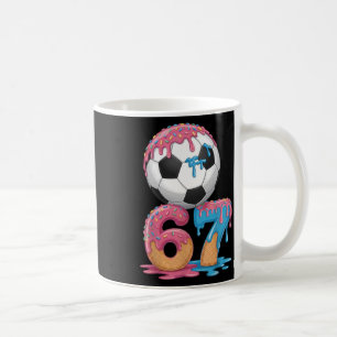Mug Dégoulinade de foot Numéro 67 Joueur de football m