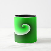 Mug Dégradé blanc vert (Centre)