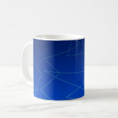 Mug dégradé bleu marine (Devant gauche)