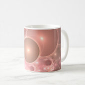 Mug dégradé de bulles (Devant droit)